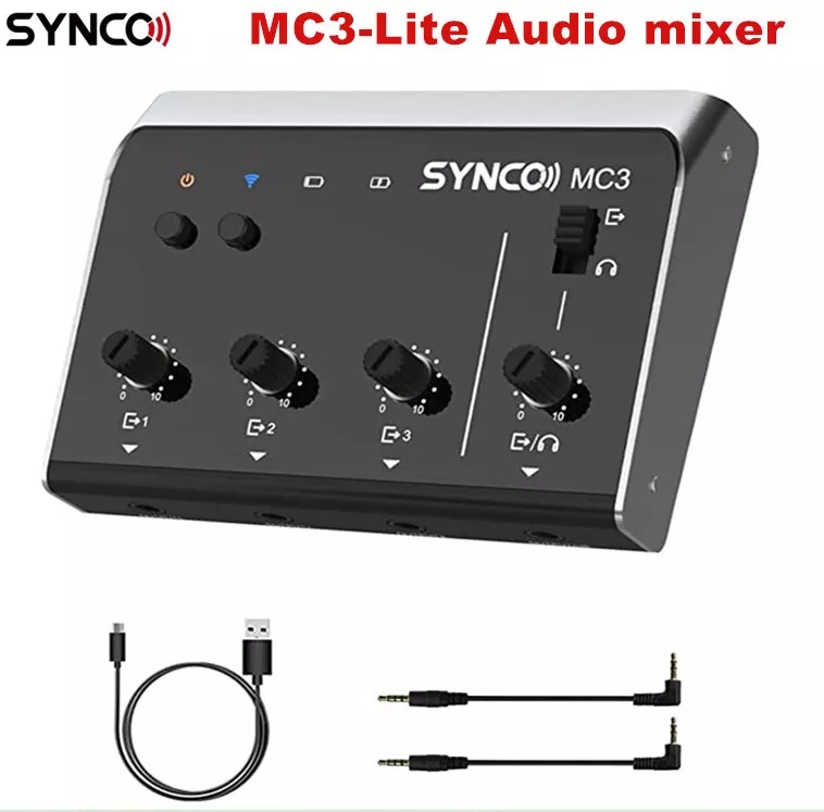 Synco MC3 Lite Ses Mikseri 4 K - Photography Videos Free incelemesi ve fiyatı