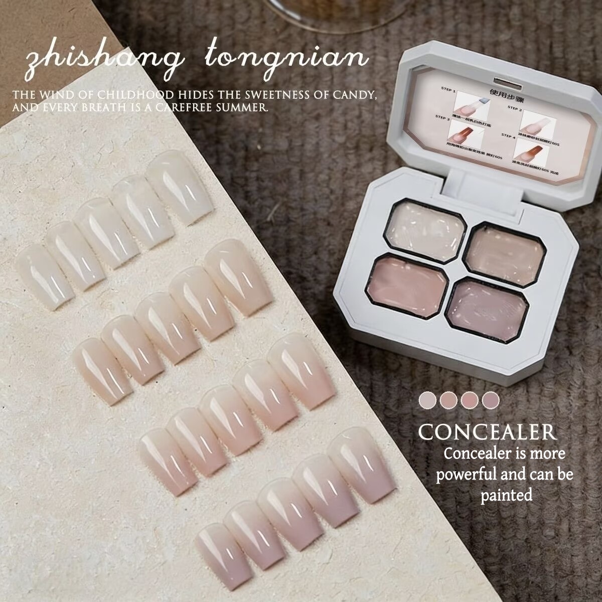 4 Renk Degrade pembe, ten reng - Photography Design incelemesi ve fiyatı